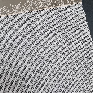 ผ้าลูกไม้เนื้อไมโครเมชยืดหยุ่น ระบายอากาศได้ดี น้ำหนักเบา ขนาด 147 ซม. ผลิตจากไนลอนผสมสแปนเด็กซ์ สำหรับชุดแต่งงาน ชุดชั้นใน เสื้อผ้า และชุดเดรส - Product Image 6