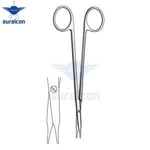Tijeras Quirúrgicas Reutilizables Reynolds de Acero Inoxidable, Rectas y con Punta Cerrada, de 14 cm (5½ Pulgadas), para Cirugía General y Plástica - Product Image 5
