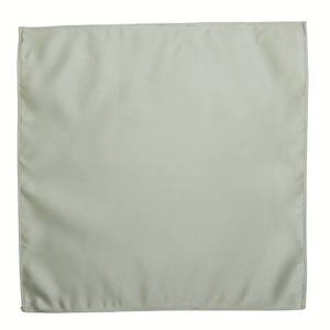 Grey Solid <b>Pocket</b> <b>Square</b> - Product Image 4