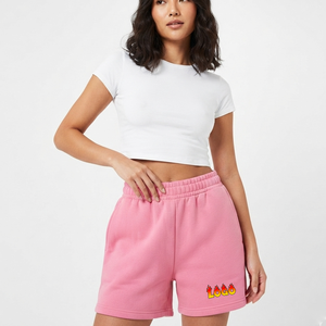 Pantalones Cortos Deportivos de Felpa Transpirable Personalizados al por Mayor, 100% Algodón, de Alta Calidad, Secado Rápido, Ecológicos, de Cintura Alta, Fabricante de Ropa Deportiva - Product Image 1