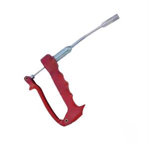 Pistola Aplicadora de Bolus de Eje Corto Resistente a la Corrosión para Alimentación Segura de Ganado Vacuno, Ovino y Caprino - Product Image 4