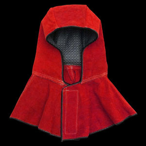 Casque de soudage en cuir de vachette pleine fleur, casquette de sécurité industrielle, protection de la tête de style veste pour soudeurs - Product Image 6