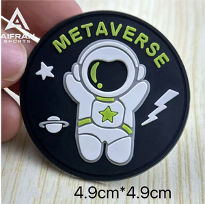 Parche de PVC y Goma Personalizado con Logotipo de Aifran para Gorras, Bolsos y Chaquetas, Parche Flexible en Relieve, Suministro OEM - Product Image 1