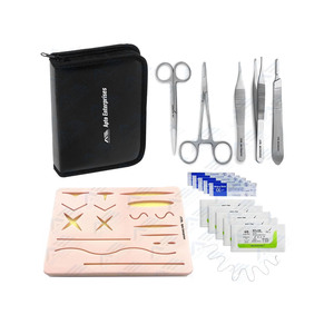 Stainless Steel Veterinary Surgical <b>Sutures</b> <b>Kit</b> with Quality Tools Lifetime Warranty CE Certified - Product Image 1