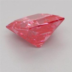 Diamants CVD en vrac de couleur rose vif fantaisie cultivés en laboratoire, taille princesse, de 1 à 3 carats, clarté VS1, certifiés IGI, pour la fabrication de bijoux - Product Image 5