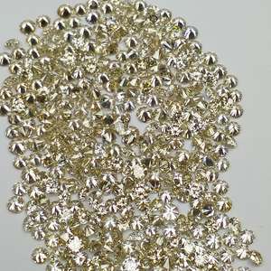 Diamantes duraderos extraídos de la tierra de 1.80 mm a 2.05 mm con claridad SI JK y color para relojes de lujo, collares y joyería hip-hop. - Product Image 1