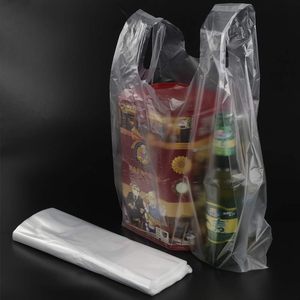 ถุงช้อปปิ้งพลาสติกใสแบบเสื้อยืด - Product Image 6