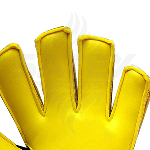 Gants de gardien de but de football professionnels unisexes haute performance, nouveaux, en cuir naturel, à doigts semi-circulaires, avec paume inversée, résistants à l'usure - Product Image 6