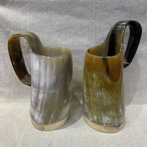 Viking-Inspired Natural Horn Mug Luxury Modern Design Handmade Eco-friendly Organic Material Perfect Drinking - Product Image 6