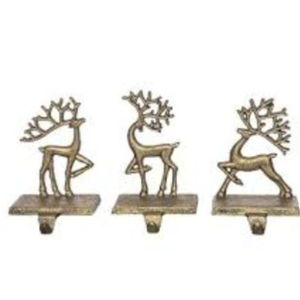 Hot Sale Wood Base Aluminium <b>Top</b> Christmas Stocking Holder For Hanging Decorative Use Xmas Stocking Holder With <b>Silver</b> Tree <b>Top</b> - Product Image 2