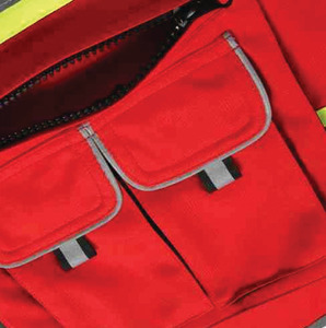 Venta Directa de Fábrica, Chaleco de Seguridad Rojo con Logotipo, Camiseta de Seguridad de Alta Calidad, Alta Visibilidad, Transpirable, Chaleco de Seguridad para Hombre - Product Image 4