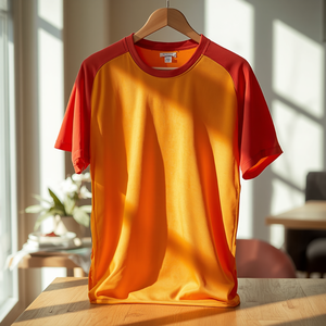 T-shirt en jersey à manches courtes pour homme, décontracté et confortable, avec personnalisation OEM ODM - Product Image 3