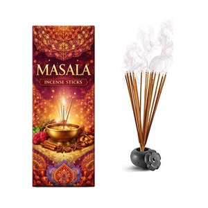 Incienso de alta calidad en caja plana de madera de 8 pulgadas, con materiales de incienso, anís estrellado y sándalo, exportaciones de larga duración. - Product Image 3