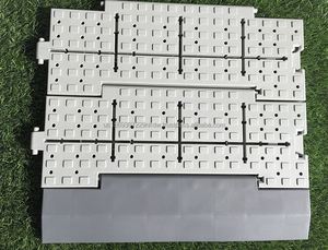 Suelo entrelazado para eventos, baldosas portátiles para carpas, baldosas de plástico para proteger el césped en eventos. - Product Image 2