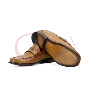 Nouvelles Chaussures Habillées en Cuir Véritable pour Hommes, Tailles 37-44, Faites à la Main, Style Oxford, Mocassins de Bureau - Product Image 3