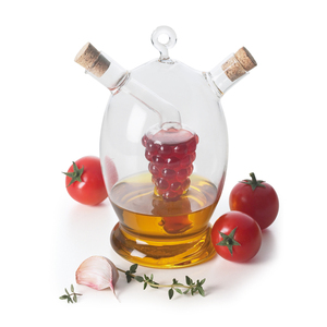 Oliera e Acetiera Excelsa Soffio in Vetro Trasparente 60 Cl - Product Image 2