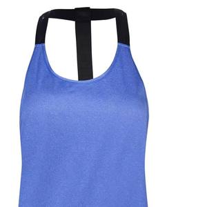 Camiseta sin mangas elástica ajustada para mujer, estilo urbano moderno, camiseta sin mangas blanca lisa al por mayor para mujer - Product Image 6