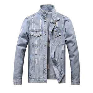 Chaquetas Vaqueras 100% Algodón para Hombre, Chaqueta Delgada Informal de Color Sólido con Bolsillos, Estilo Moderno, Ropa de Alta Calidad para Hombre - Product Image 2