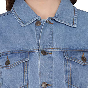 2026 New <b>Denim</b> Jackets Women Casual Jean Fall Jacket <b>Denim</b> Button up <b>Coat</b> Oversize <b>Denim</b> Jacket for Ladies - Product Image 4