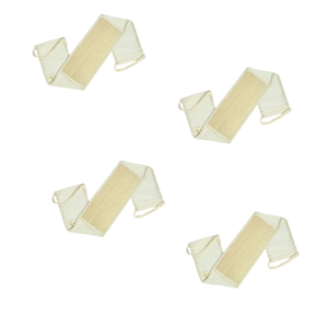 Esponja exfoliante natural de lufa con mango largo para espalda, baño y ducha, para eliminar la piel muerta, origen Vietnam - Product Image 3