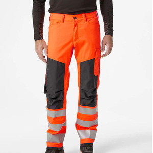 Pantalones de Trabajo Reflectantes de Alta Visibilidad para Hombre, Pantalones Impermeables de Poliéster, Ropa de Seguridad Industrial para la Construcción con Logotipo Personalizado - Product Image 4