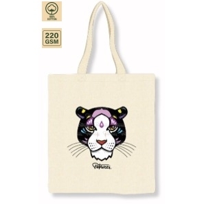 Custom Printed Cotton <b>Canvas</b> Tote Bag 8oz Natural Reusable Promotional Shopping Bag 37x41cm Wholesale OEM ODM Export Factory B2B - Product Image 4