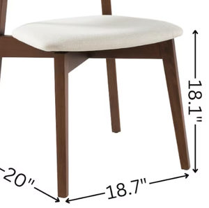 Silla de comedor de madera de alta calidad, diseño minimalista, estructura de madera maciza, respaldo de mimbre tejido, para hotel y hogar. - Product Image 4