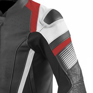 Chaqueta de Motociclismo de Cuero Impermeable Unisex de Talla Grande con Mangas Largas y Logotipo Delantero y Trasero, Ropa Deportiva para Todas las Estaciones - Product Image 5