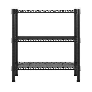 Scaffale in Ferro Nero 350*600*850 con 3 Ripiani Rivestiti in Plastica, Scaffali e Unità di Stoccaggio - Product Image 5