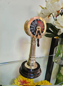 Coleccionable Marine Brass Telegraph Diseñador náutico Artesanía de metal Náutico Estilo vintage Telegraph Home Decorative Marine - Product Image 5