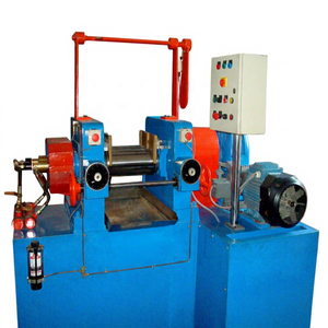 Mezcladora de Caucho de Dos Rodillos 380V Azul Industrial Marca JRD 75kW Refrigerada por Aire de Alta Precisión, Fácil Operación y Alta Seguridad - Product Image 4