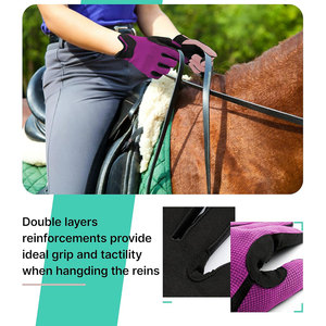 Gants d'équitation en cuir Cabretta ultra-légers et super doux, compatibles avec les écrans tactiles, pour le sport et les activités de plein air, best-sellers, personnalisables pour hommes et femmes - Product Image 6