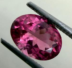 Piedra Preciosa de Turmalina Natural, Gema Suelta, Turmalina Genuina de Colores, Piedra Rosa para Joyería, Anillo, Colgante, Forma Ovalada - Product Image 3