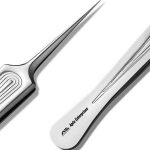 Pince à épiler à poils incarnés aiguille nez pointes pointues pince à épiler pour sourcils éclats élimination des points noirs extracteur de pince d'acné - Product Image 6