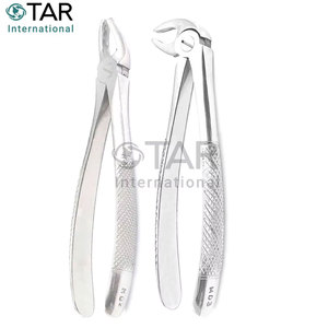 Juego de 2 Pinzas de Extracción Dental de Grado Alemán, Herramientas de Extracción de Acero Inoxidable de Primera Calidad, Instrumentos Médicos para Cirugía Oral - Product Image 2