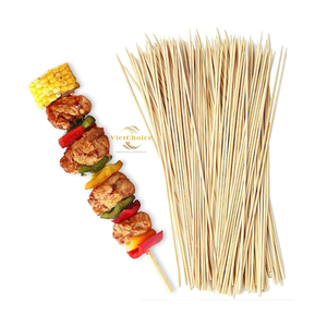 Brochettes en bois de qualité supérieure VietChoice, bâtonnets en bambou naturel pour barbecue, jetables, style simple - Product Image 5