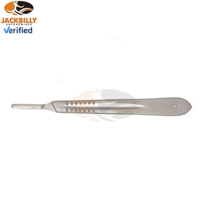 Lames de scalpel en acier inoxydable de qualité supérieure, certifiées CE, pour le dermaplaning, la taxidermie vétérinaire, les arts et l'artisanat, avec une seule poignée - Product Image 4