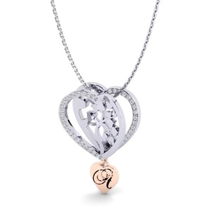Colgante de diseño con letras estilo hip hop, chapado en plata, con microincrustaciones, joyería de lujo para hombre, colgantes de diseño hip hop. - Product Image 3