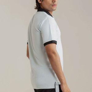 เสื้อโปโลชาย เนื้อผ้านุ่ม ระบายอากาศได้ดี ทรงสวยทันสมัย เหมาะสำหรับใส่ทำงาน ชุดลำลอง และใส่สบายในชีวิตประจำวันช่วงฤดูร้อน - Product Image 5