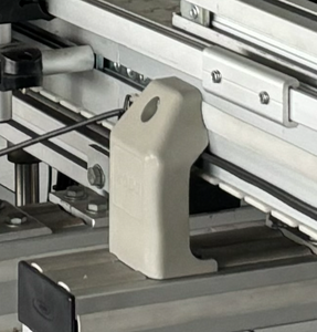 Support vertical industriel 8080 pour profilé en aluminium, fixation murale, revêtement poudré - Product Image 2