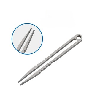 Titanium TC4 Clip Tweezers EDC Multipurpose Pocket Tool for Camping Outdoor Maintenance Clamping Pick-Up Gadget Hot 1Pc <b>Mini</b> - Product Image 1