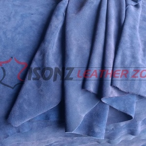Genuine Cow Split Suede <b>Leather</b> Piece in Solid Color for Boot/Bag Making <b>Leather</b> Shoes - Product Image 2