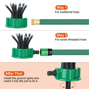 Aspersor de Jardín Flexible de 360 Grados con 12 Tubos, Rociadores de Riego Automático - Product Image 3