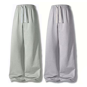 Wholesale Men's Loose Fit Casual Wear Jogging Trouser Solid Color Plus Size Men's Running Sweatpants - Product Image 1