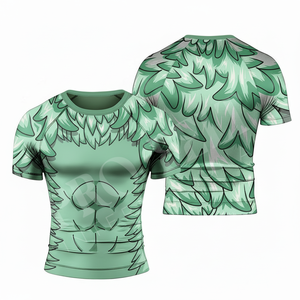 เสื้อแรชการ์ดออกแบบเองได้ ป้องกันรังสียูวี สำหรับออกกำลังกาย ฟิตเนส เล่นเซิร์ฟ ชกมวย ต่อสู้ คาราเต้ - Product Image 5