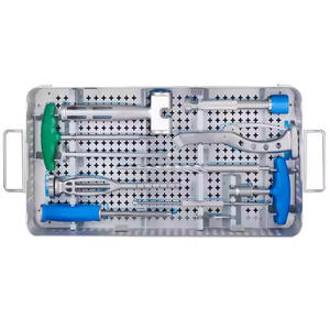 Juego Completo de Instrumentos Quirúrgicos para Prótesis de Articulación de Cadera, Kit de Fijación de Implantes Ortopédicos, Manual, Acero Inoxidable, Tegra Surgical - Product Image 3