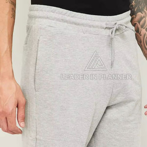 กางเกงขาสั้นลำลองผ้าฝ้ายฟลีซเอวกลางสำหรับผู้ชาย ระบายอากาศได้ดี แห้งเร็ว ทนทานต่อการใช้งาน - Product Image 2