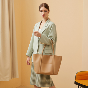 Bolso Tote de Cuero Clásico Estilo 2026, Diseño Abierto y Minimalista para Uso Diario, Cuero Premium - Product Image 5
