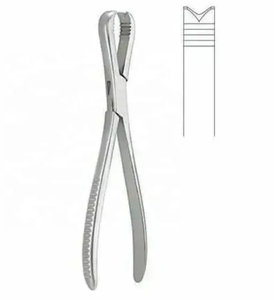 Pinces chirurgicales à os en acier inoxydable de qualité supérieure, à cliquet, manuelles, durables, certifiées CE, instruments médicaux de précision - Product Image 4