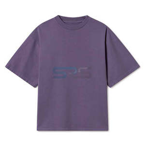 เสื้อยืดพรีเมียมผู้ชาย พิมพ์โลโก้ได้ ผ้าฝ้าย 100% ทรงหลวม แขนสั้น ผ้าไม่เป็นขุย ดีไซน์ล่าสุด ราคาถูก ลดราคา - Product Image 1